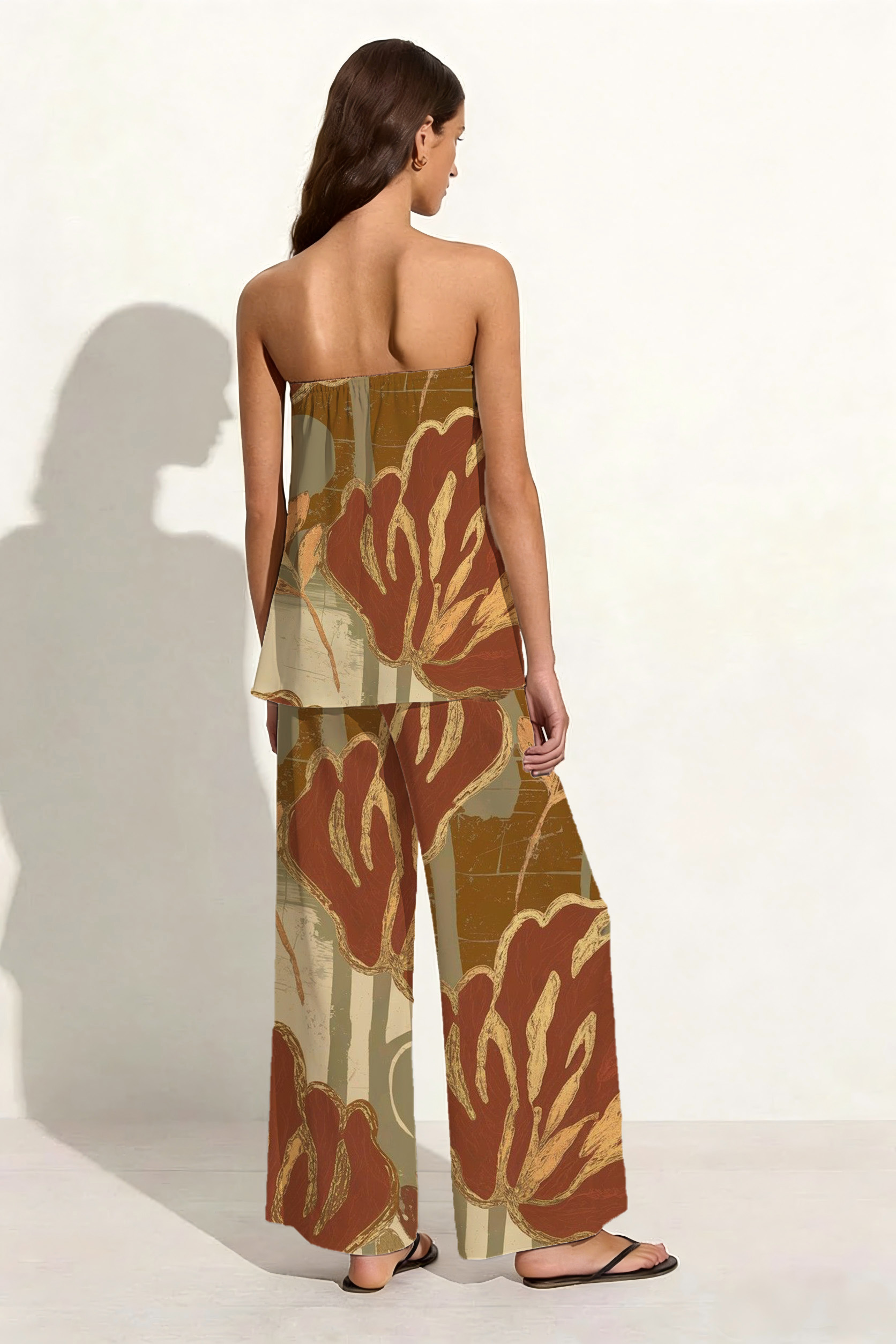 Vibrant Abstract Watercolor Floral Print Set