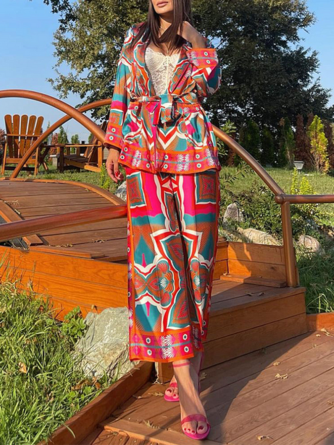 Women Satin 2 piece sets Suits Tops and Pants