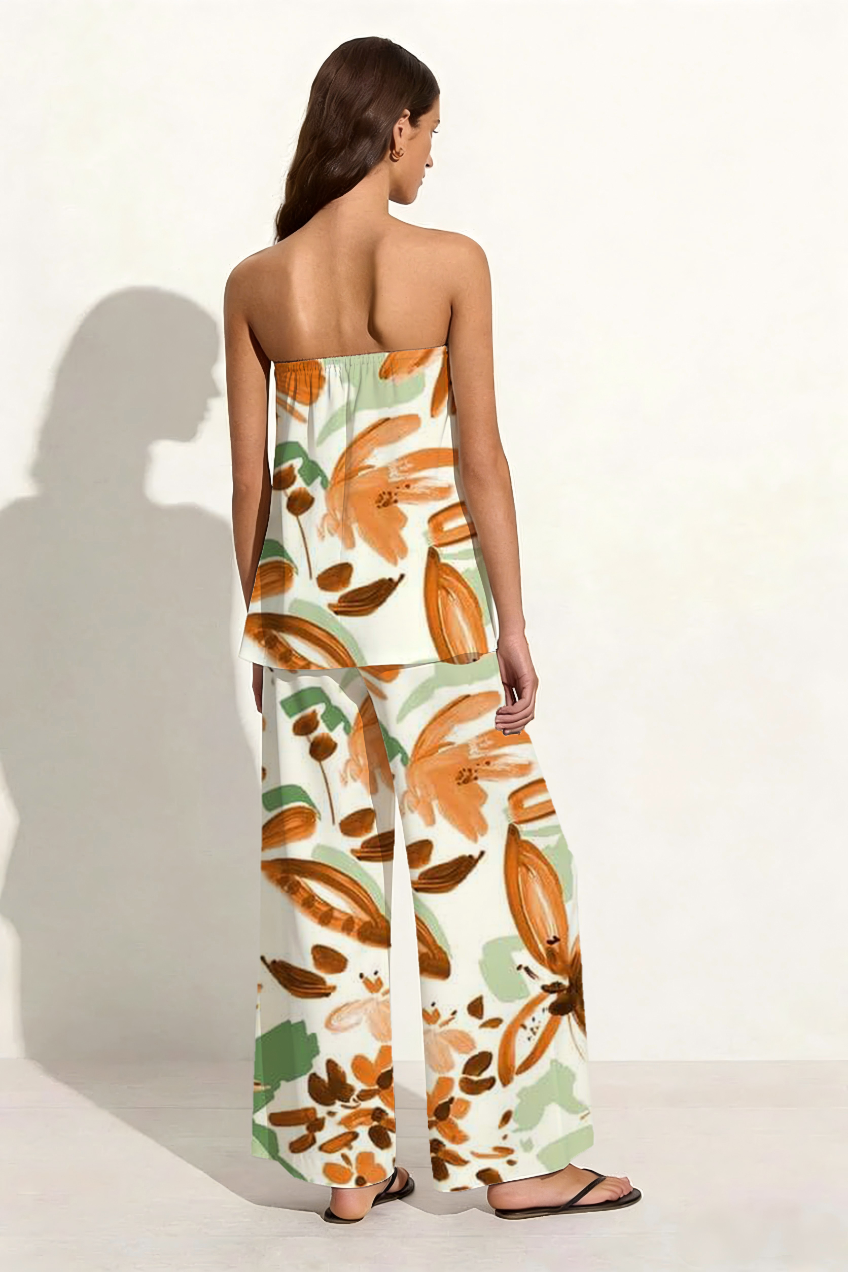 Terracotta Watercolor Floral Set