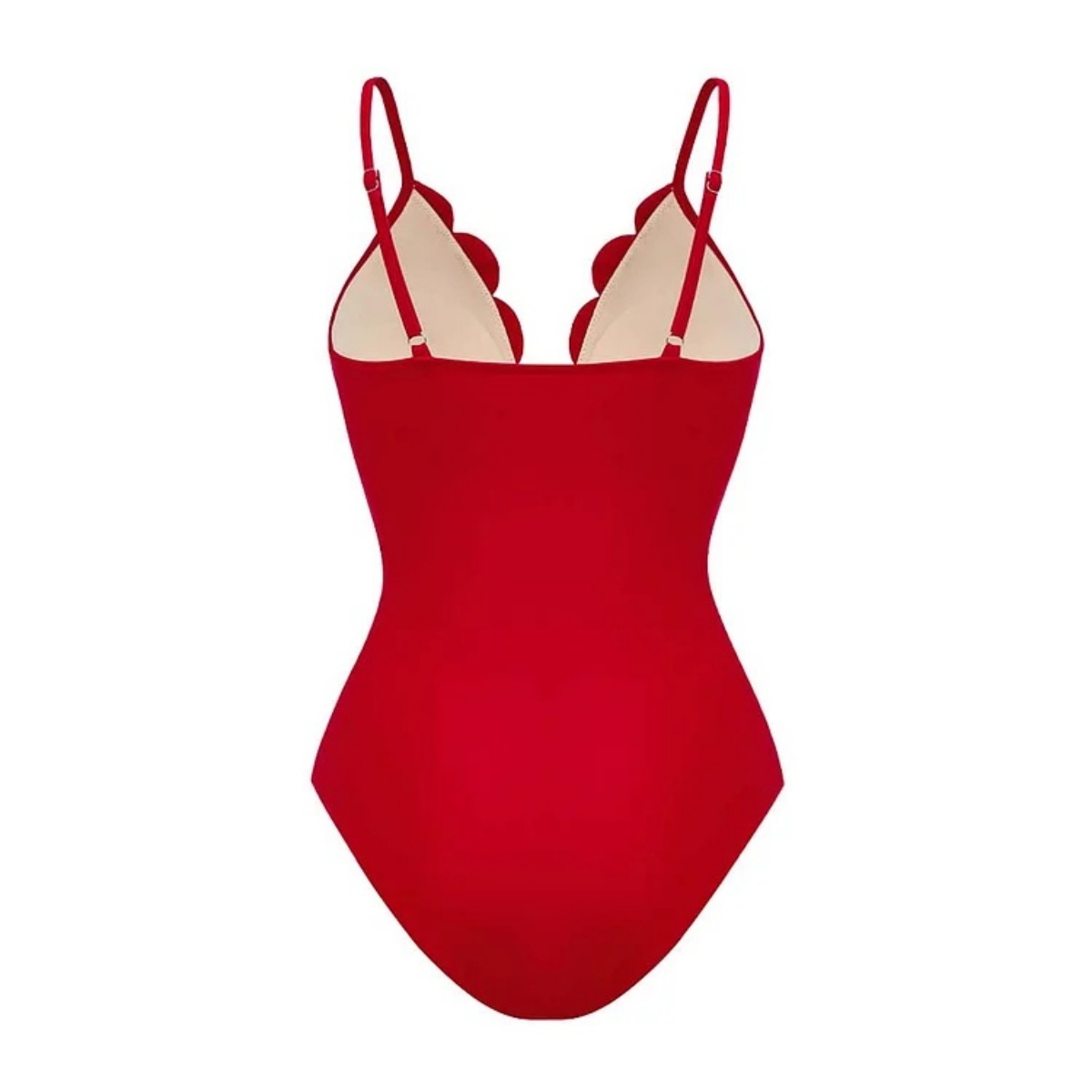 Multi-color Sexy Spaghetti Strap Lace-Up Cutout One-Piece Swimsuit with Matching Long Skirt Cover-Up