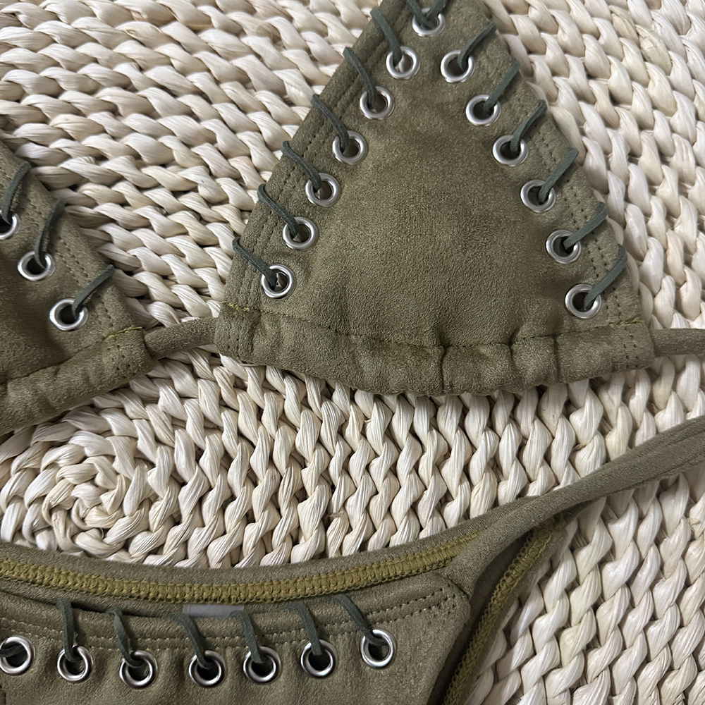 Premium Velour Bikini Set