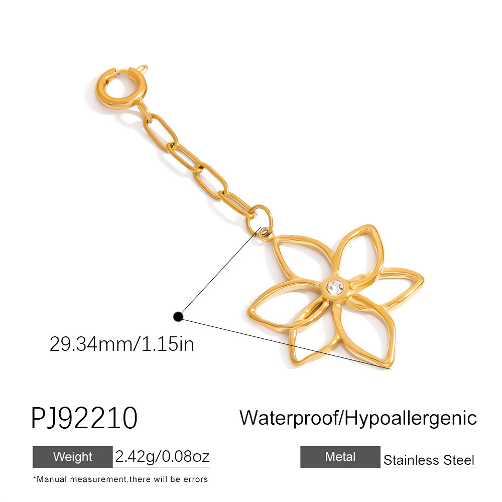 Bikini Clasp Stainless Steel Ocean Series Pendant Single Charm DIY Handmade