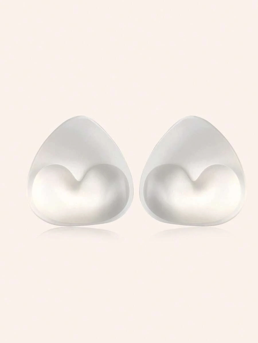 Silicone Invisible Bikini Strap Self-Adhesive Cute Seamless Inserted Chest Pad