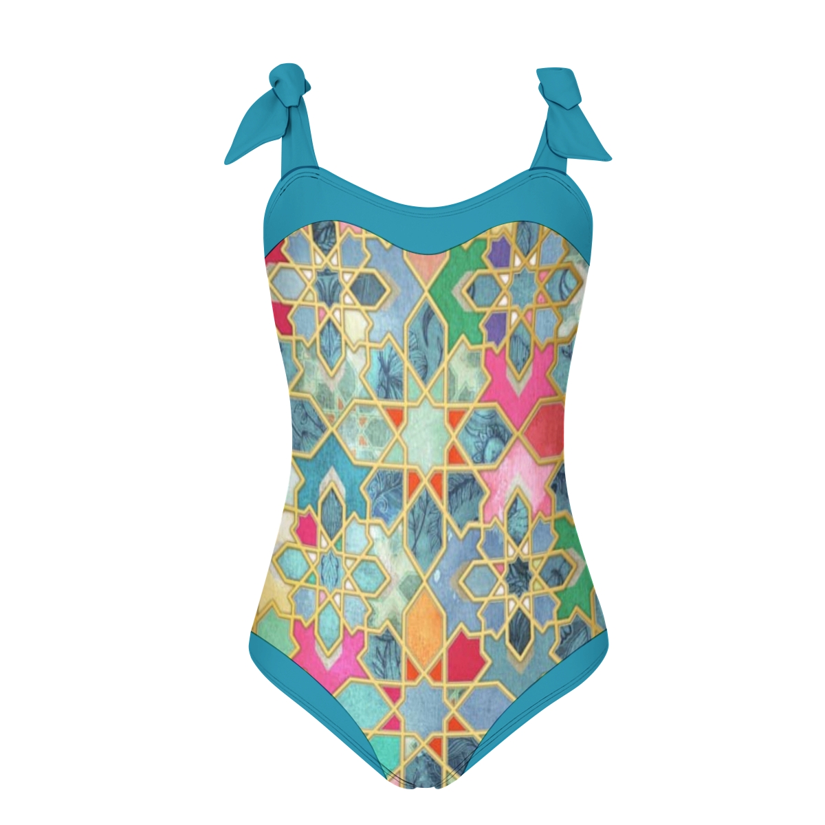 Women's Printed One Piece Swimsuits and Cover Ups 2509009131