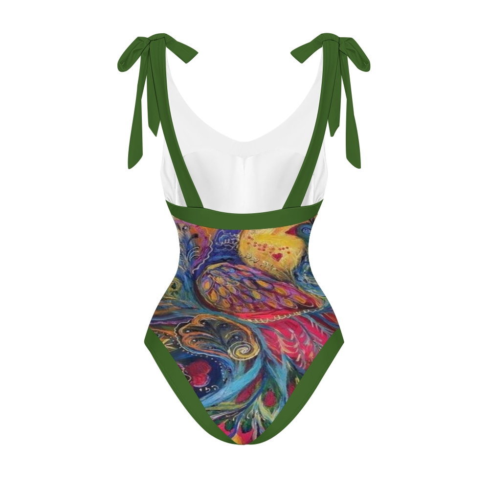 Women's Printed One Piece Swimsuits and Cover Ups 2509009398