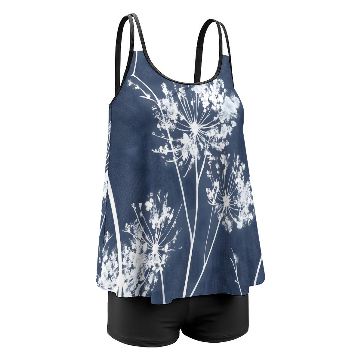 Women's Botanical Peel Split Swimsuit Set