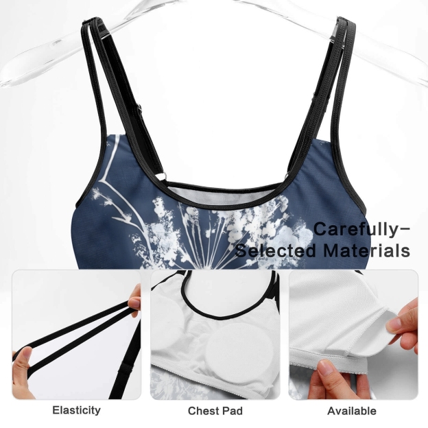 Women's Botanical Peel Split Swimsuit Set