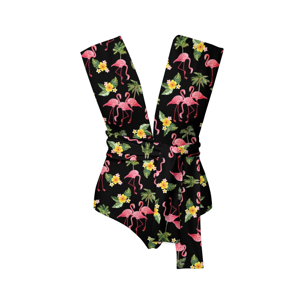 Women's Flamingo Paradise One-Piece Swimsuit