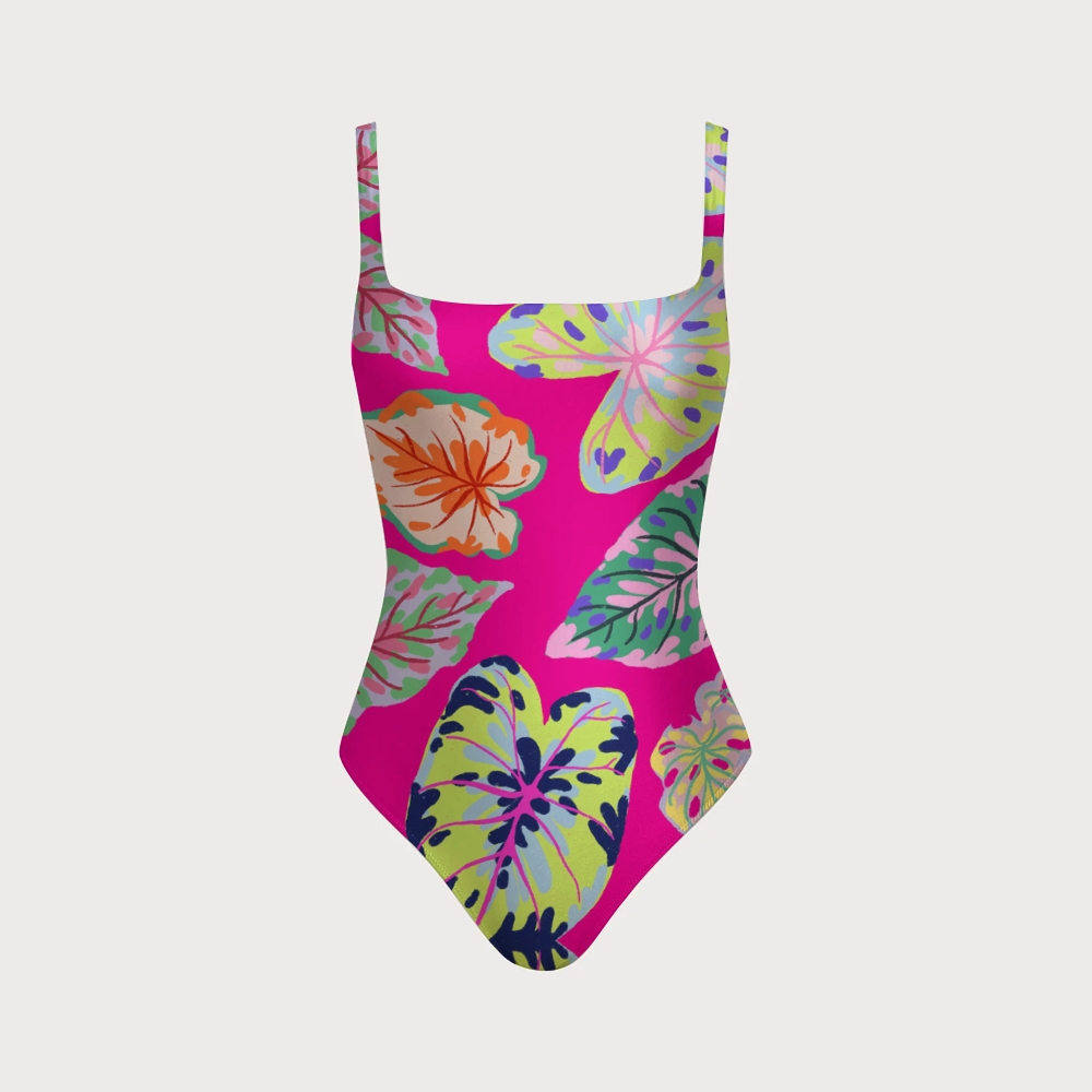 Women's Tropical Whimsy One-Piece Swimsuit