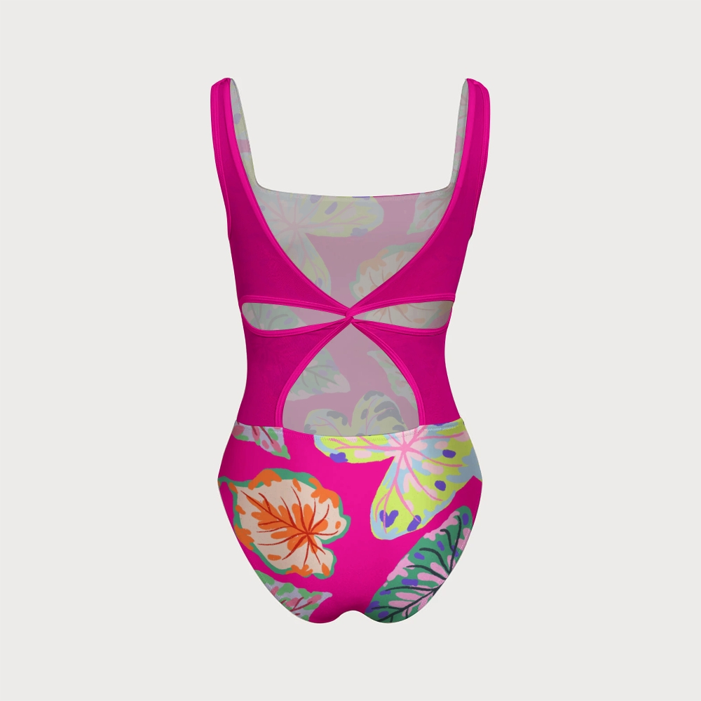 Women's Tropical Whimsy One-Piece Swimsuit