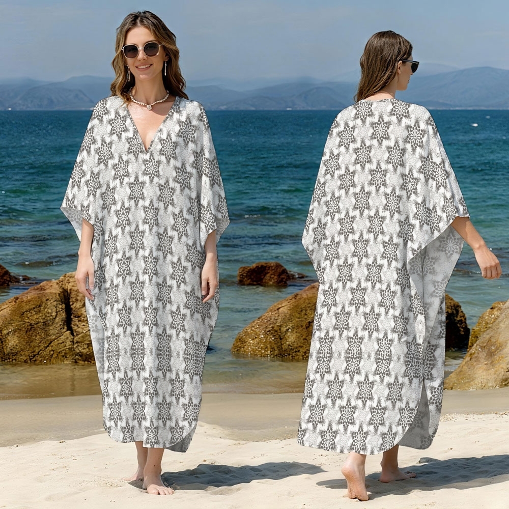 Mandala Kaftan Cover-up