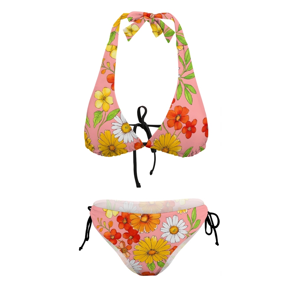 Women's Bahama Bloom Floral Print Two-Piece Bikini  Swimsuit