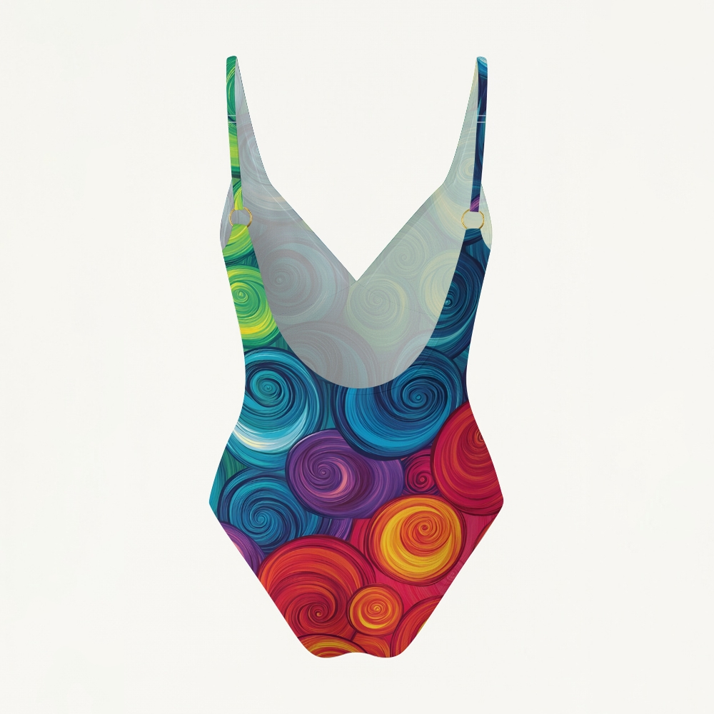 Colorful Art One-Piece Swimsuit
