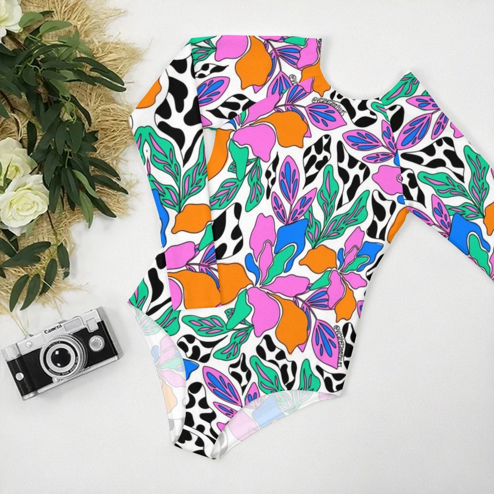 Floral One Piece Swimsuit