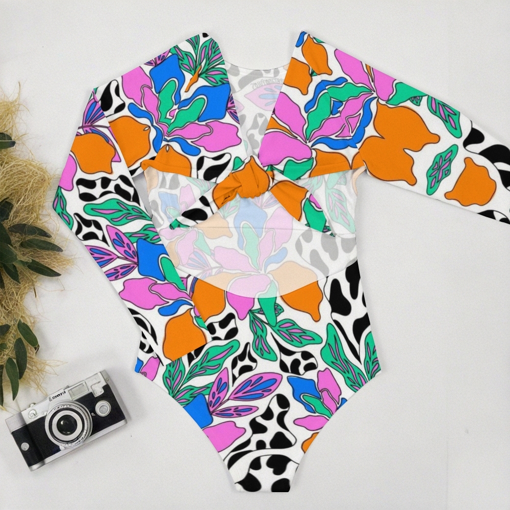 Floral One Piece Swimsuit