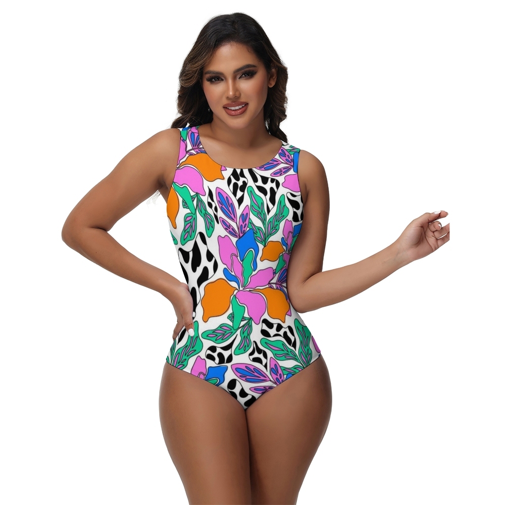 Artistic One Piece Swimsuit