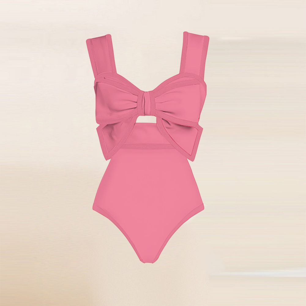 Pink One-Piece Swimsuit