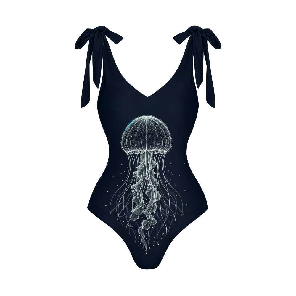 Jellyfish One Piece Swimsuits Set
