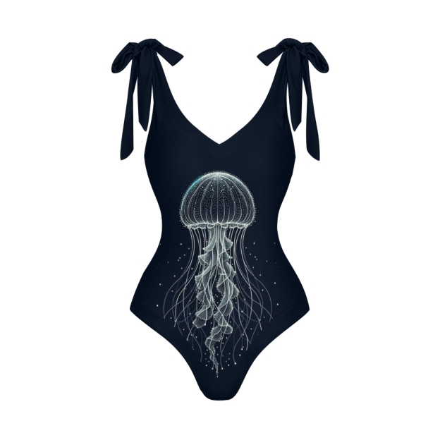 Jellyfish One Piece Swimsuits Set
