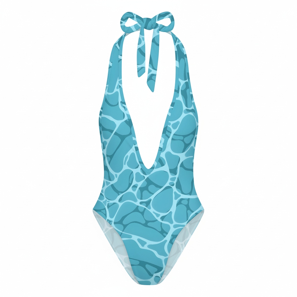 Aqua Ripple One-Piece Swimsuit