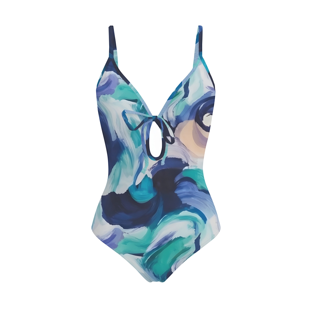 Ocean One-Piece Swimsuit Set