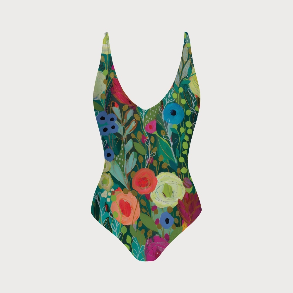 Into the Depths One-Piece Swimsuit