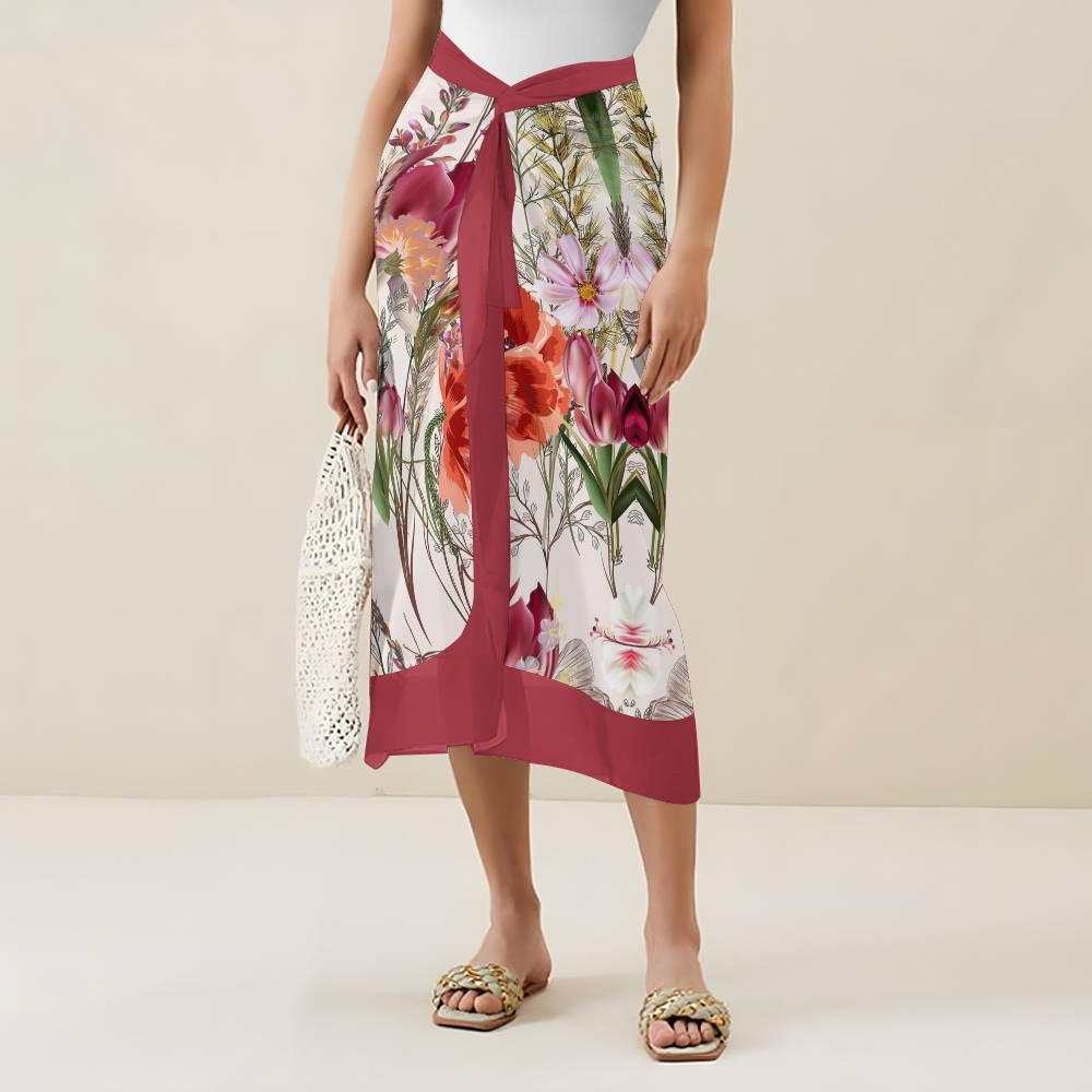 Floral Bloom Printed Swimsuits and Cover Ups