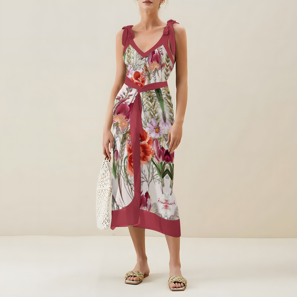 Floral Bloom Printed Swimsuits and Cover Ups
