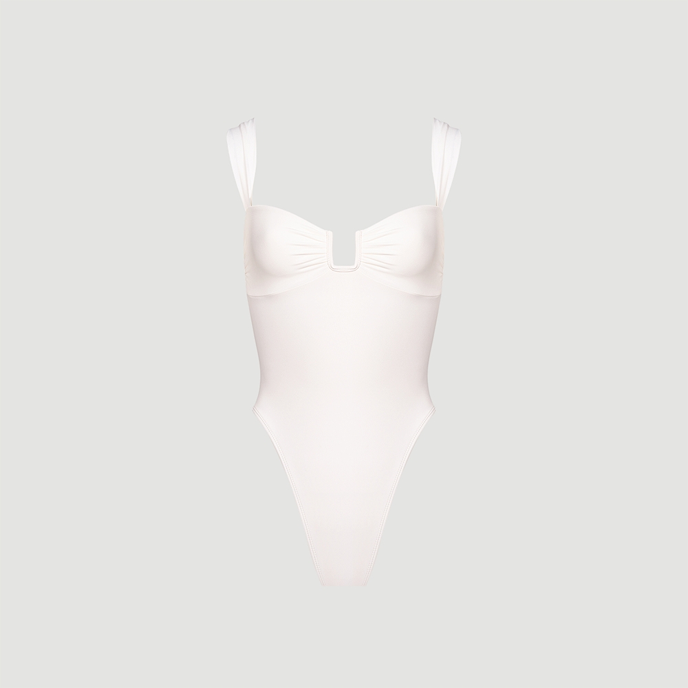 Women's Solid Color Swimsuit