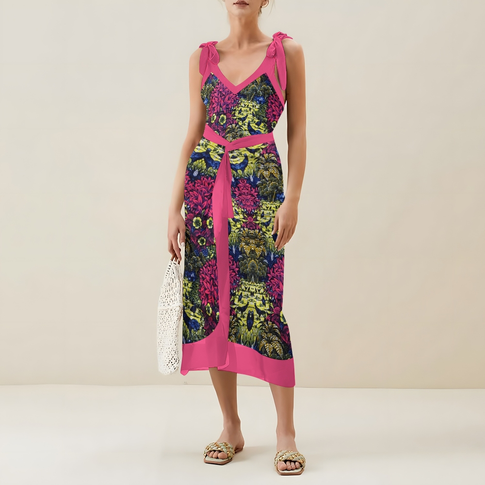 Women's African Print Swimsuits and Cover Ups