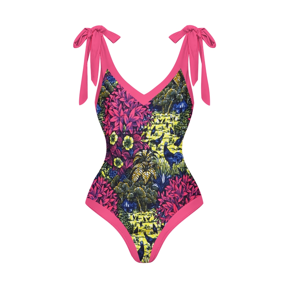 Women's African Print Swimsuits and Cover Ups