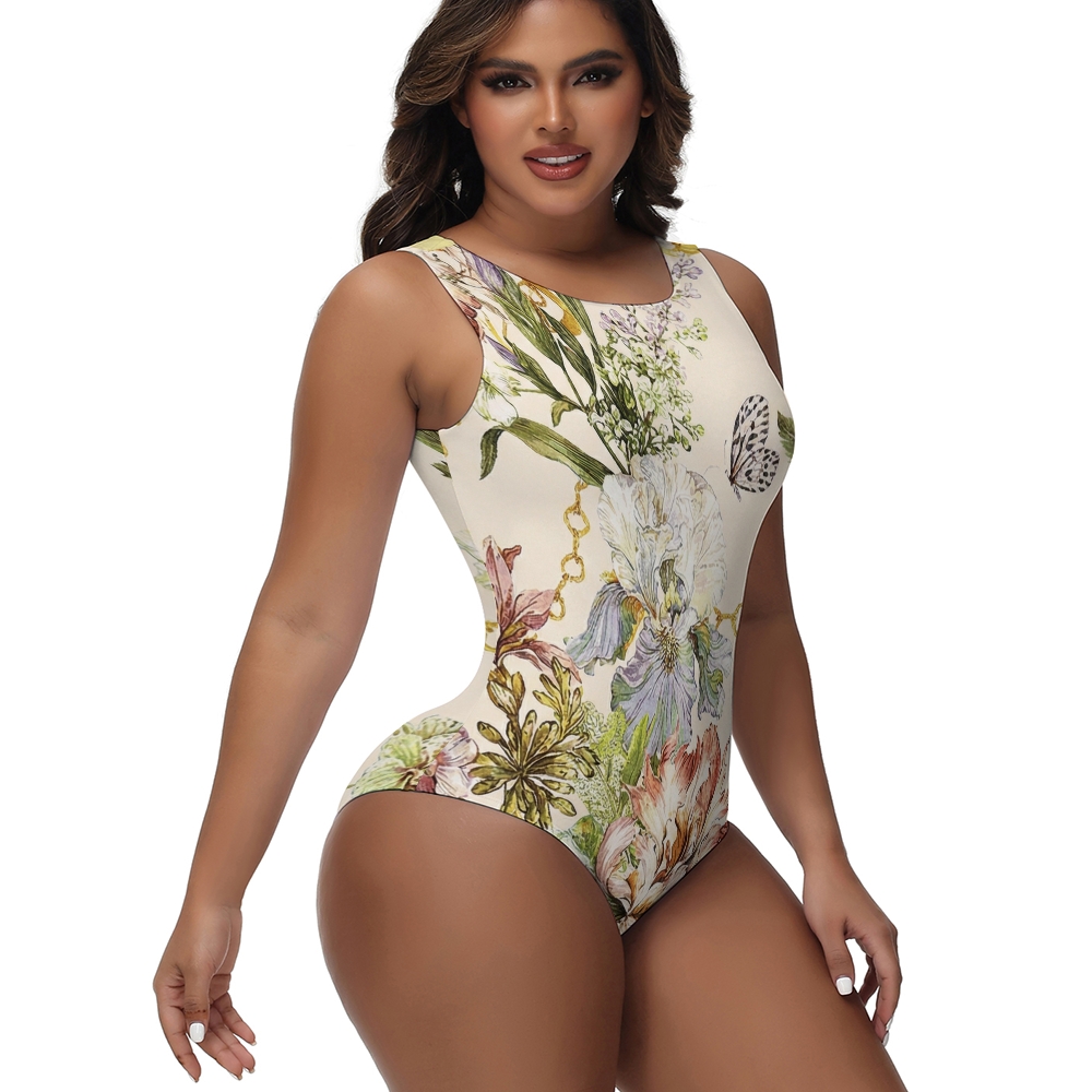 Floral One-Piece Swimsuit