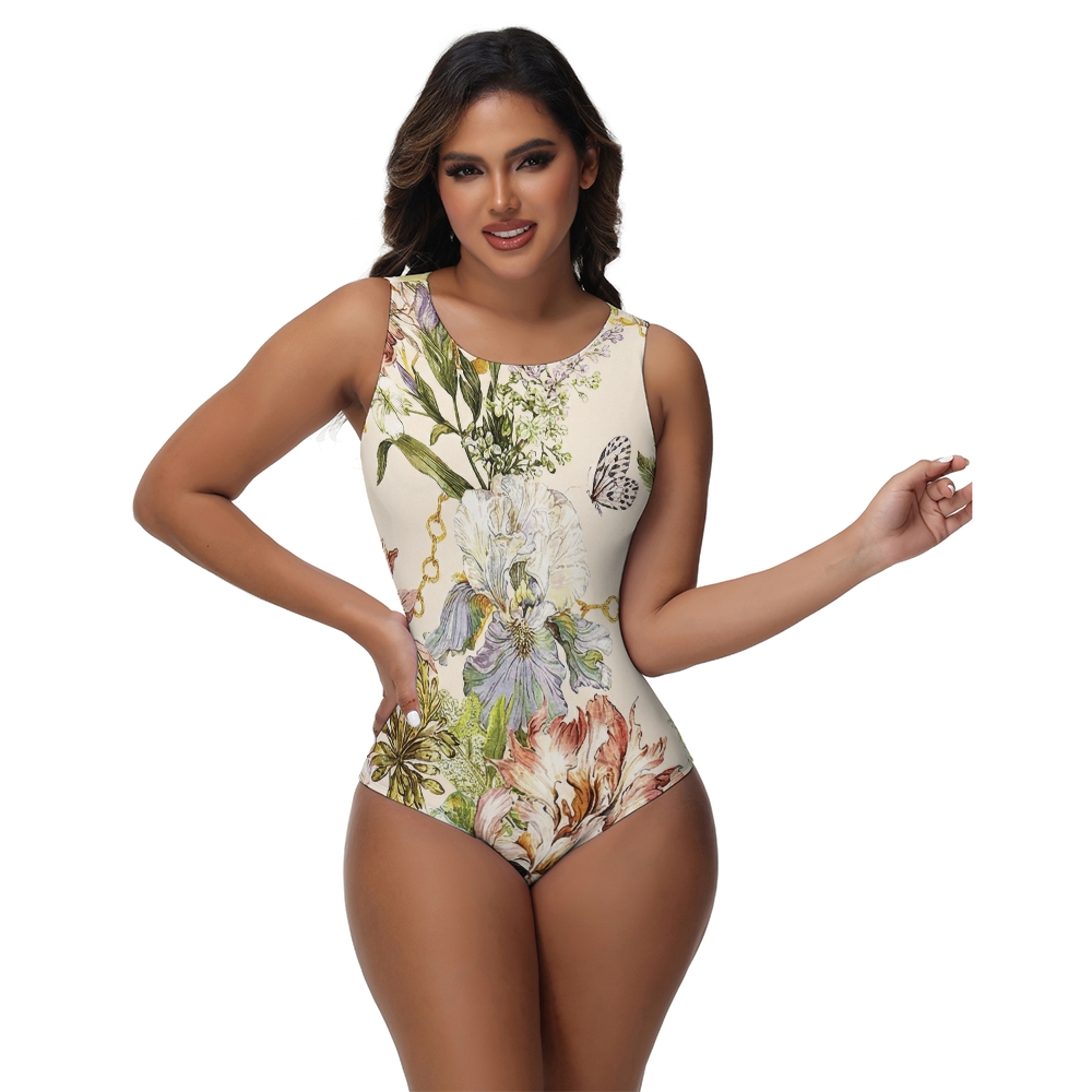 Floral One-Piece Swimsuit