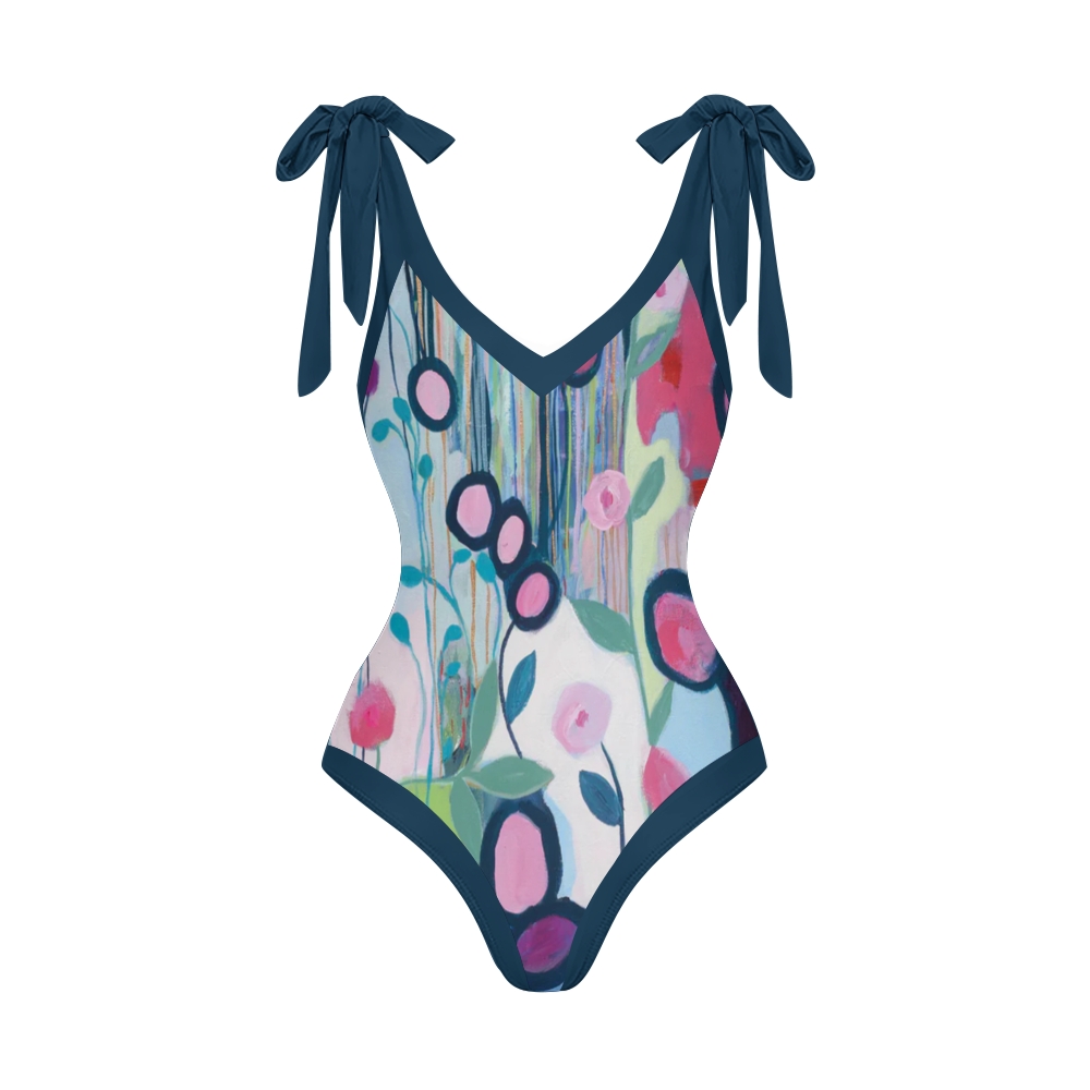Women's In The Flow Printed One Piece Swimsuits and Cover Ups