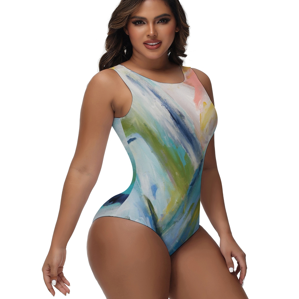 Colorado Bluebird Sky One-Piece Swimsuit