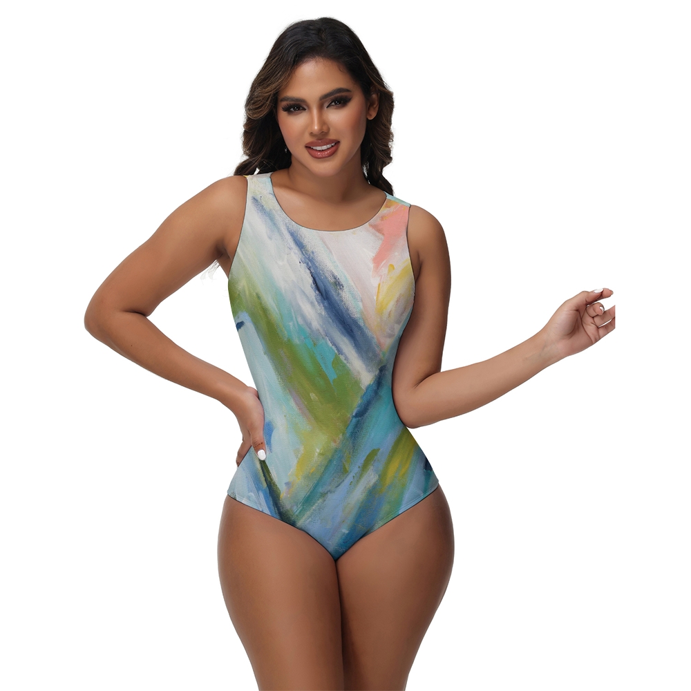 Colorado Bluebird Sky One-Piece Swimsuit