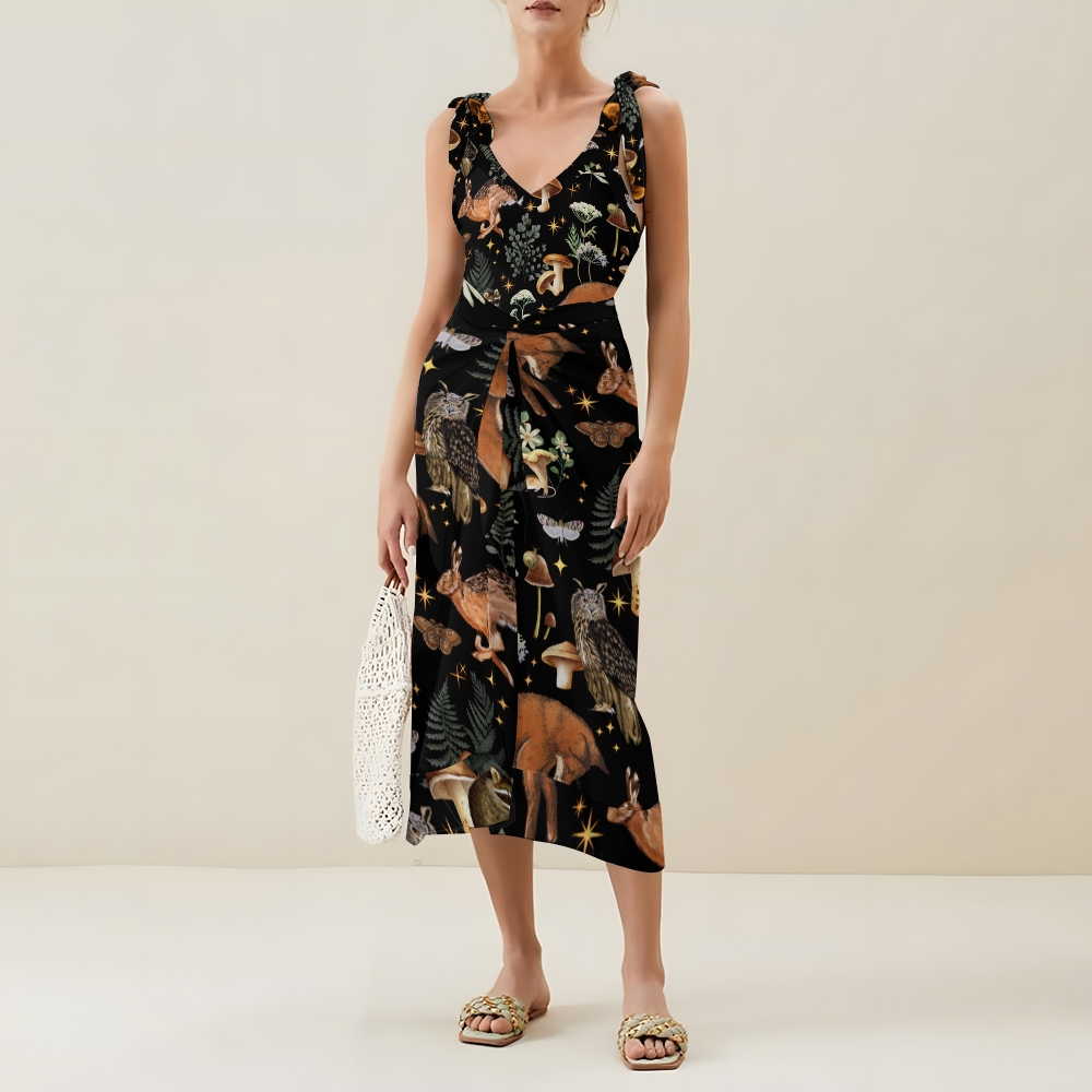 Women's Midnight Menagerie Printed One Piece Swimsuits and Cover Ups