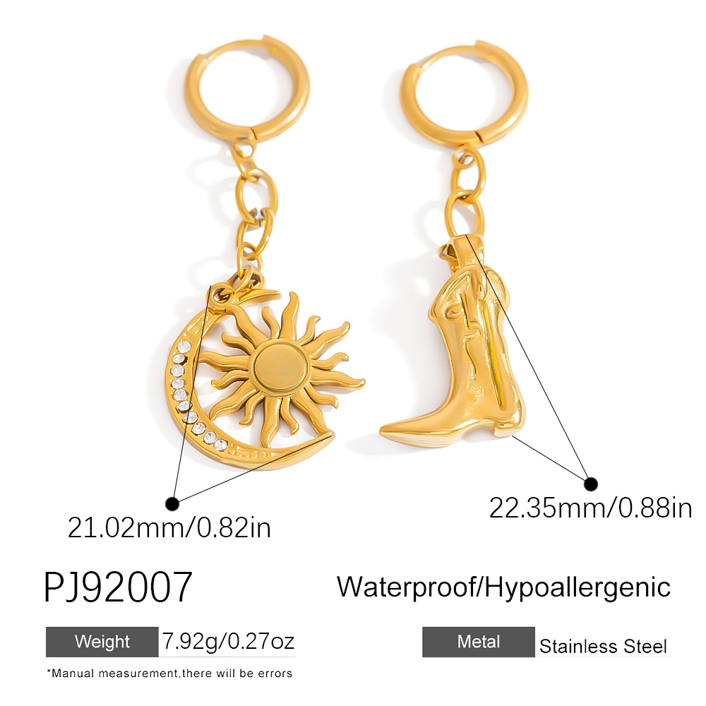 Stainless Steel Bikini Clasp Ocean Series Accessories Jewelry Pendant