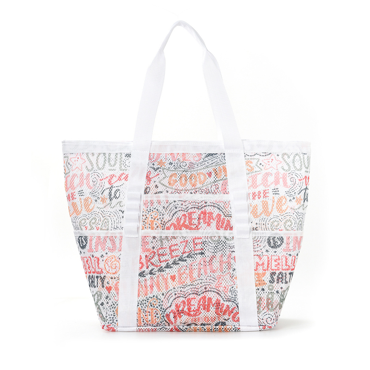 Mesh Multi-Function Travel Swim Bag Large Capacity Beach Tote