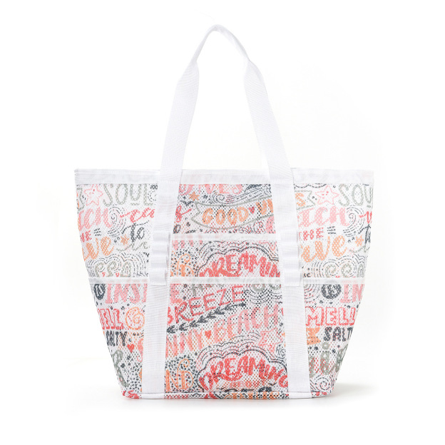 Mesh Multi-Function Travel Swim Bag Large Capacity Beach Tote