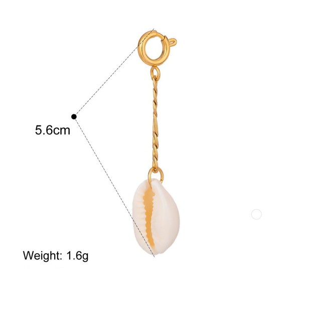 18K Bikini Titanium Steel Accessory Pendant