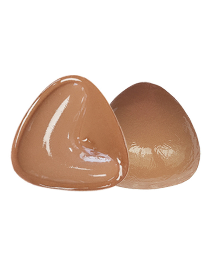 Silicone Gathering Invisible Triangular Chest Pad