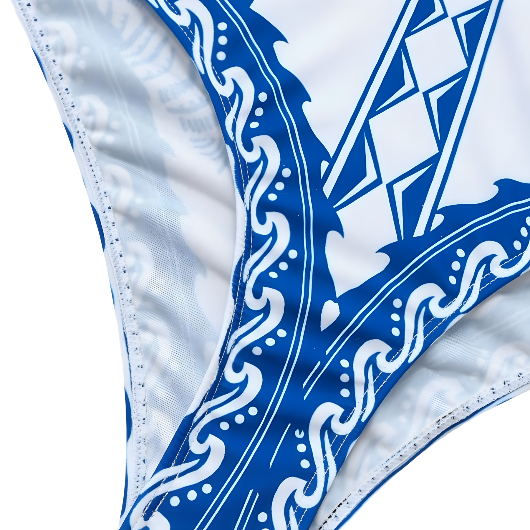 Women's Bohemian Palm Print One-Piece Swimsuit and Matching Skirt