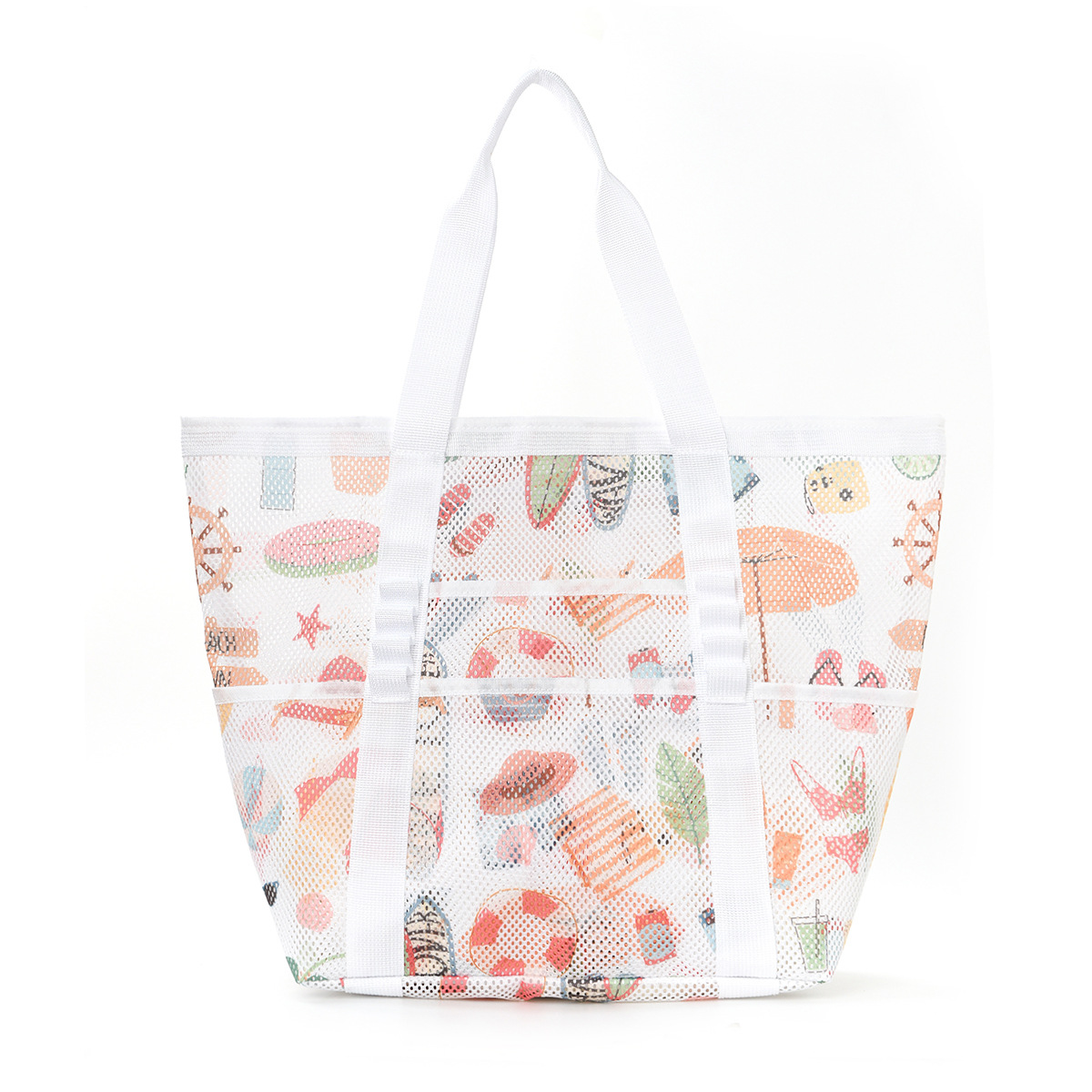 Mesh Multi-Function Travel Swim Bag Large Capacity Beach Tote
