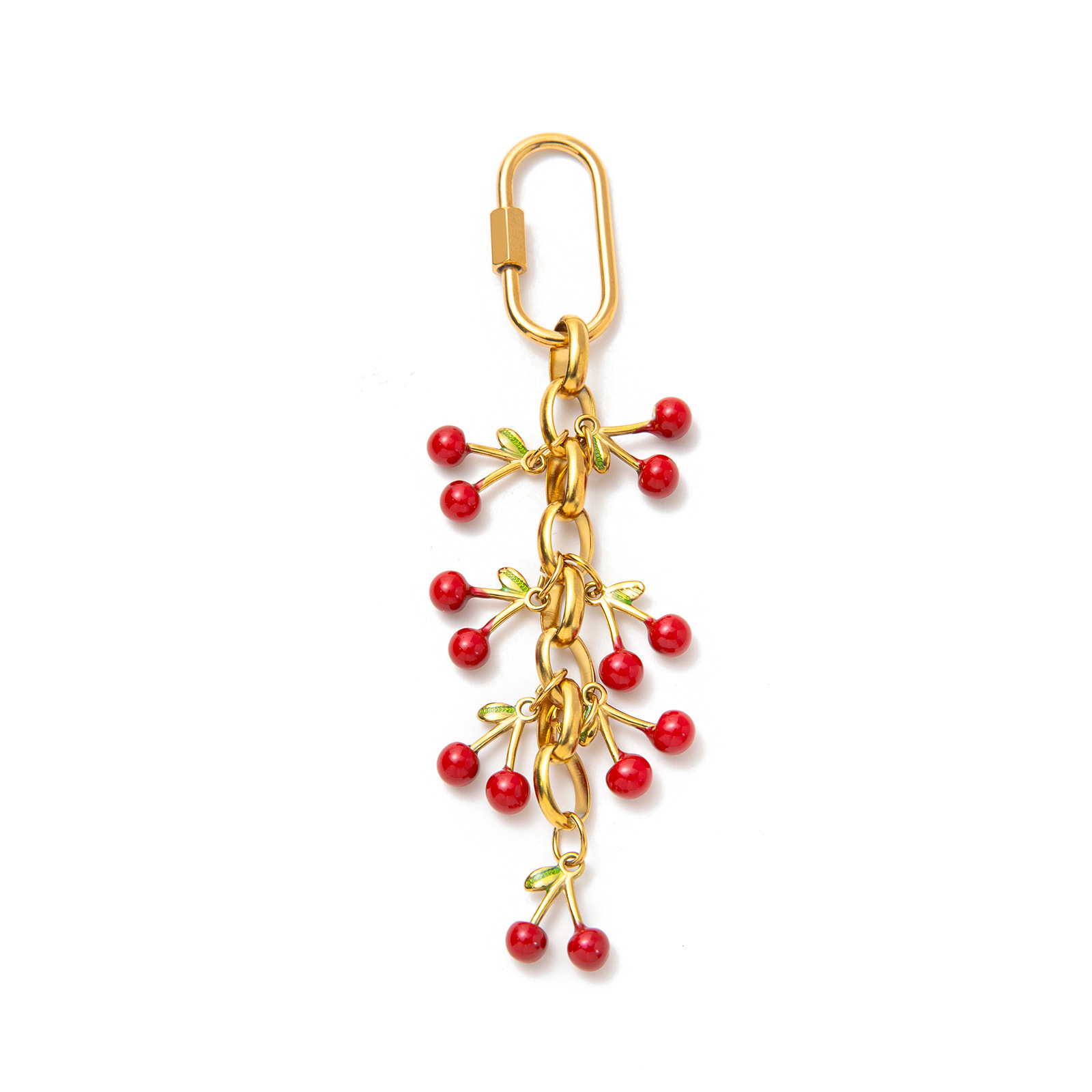 Beach Bikini Vacuum Plated Fashion Stainless Steel DIY Pendant