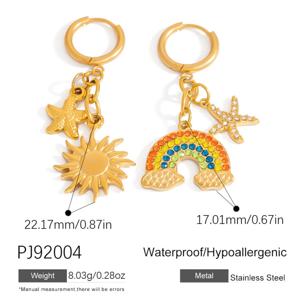 Stainless Steel Bikini Clasp Ocean Series Accessories Jewelry Pendant