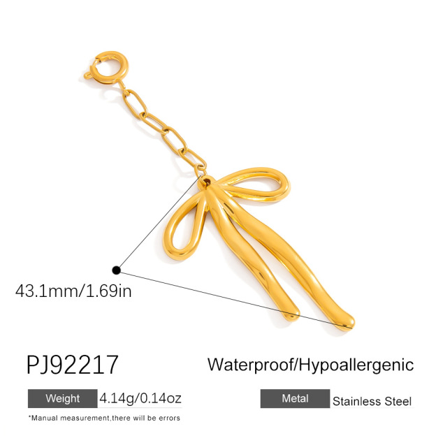 Bikini Clasp Stainless Steel Ocean Series Pendant Single Charm DIY Handmade