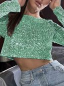 Only Light Green Top