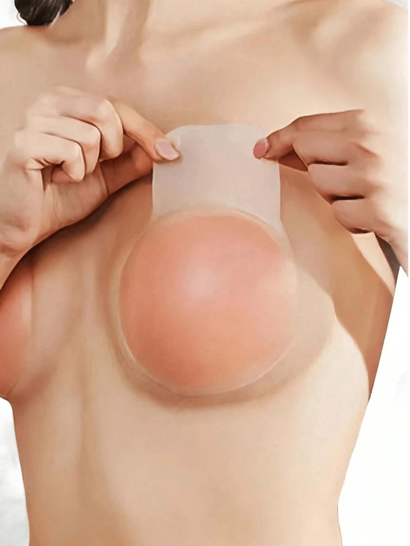 Silicone Lifting Thin Seamless Strappy Wedding Dress Invisible Nipple Covers