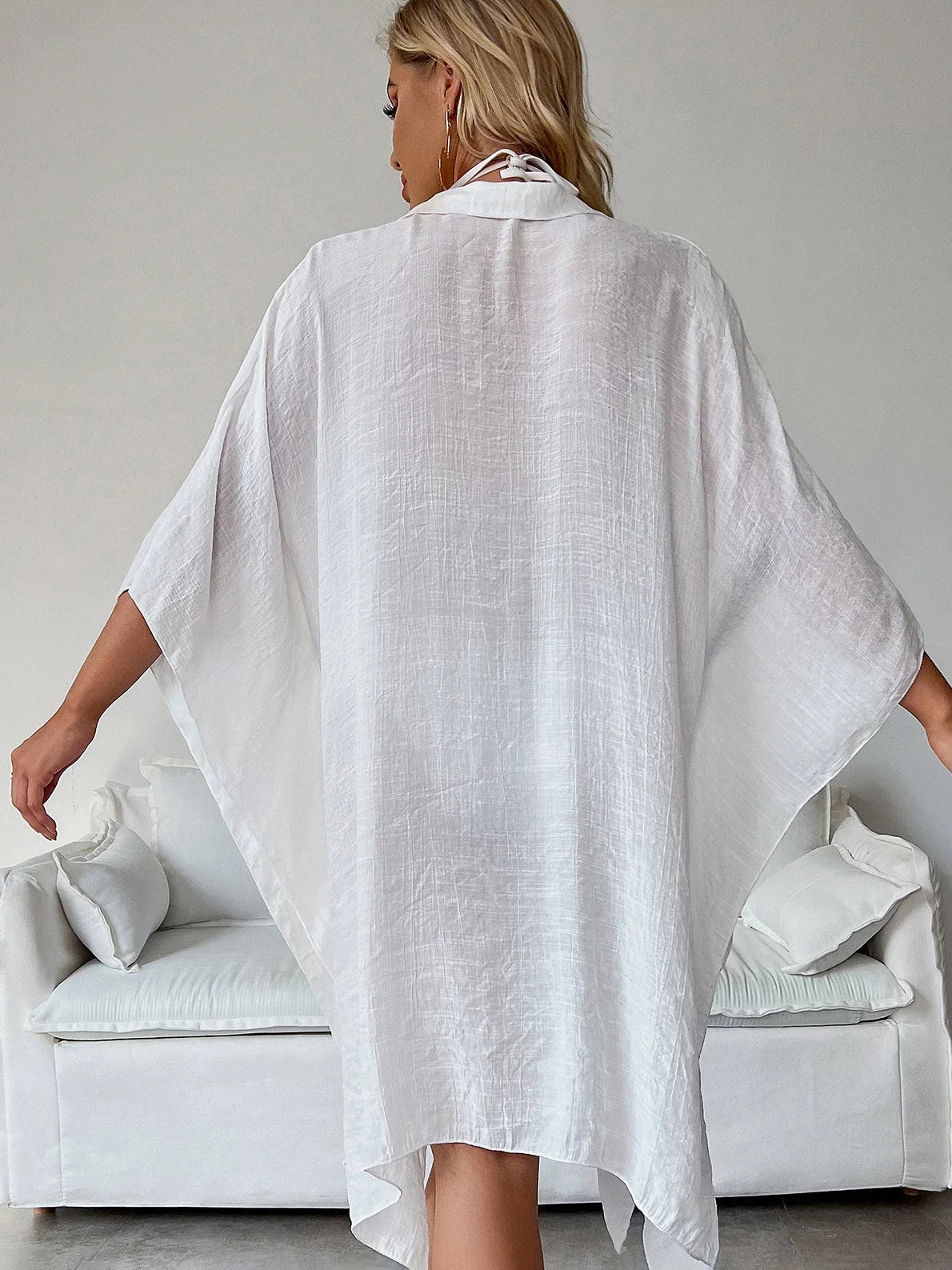 Casual Shirt Long Sleeve Cover Up